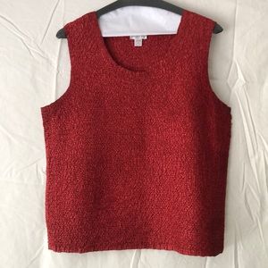 Red/Burnt Red Tank top